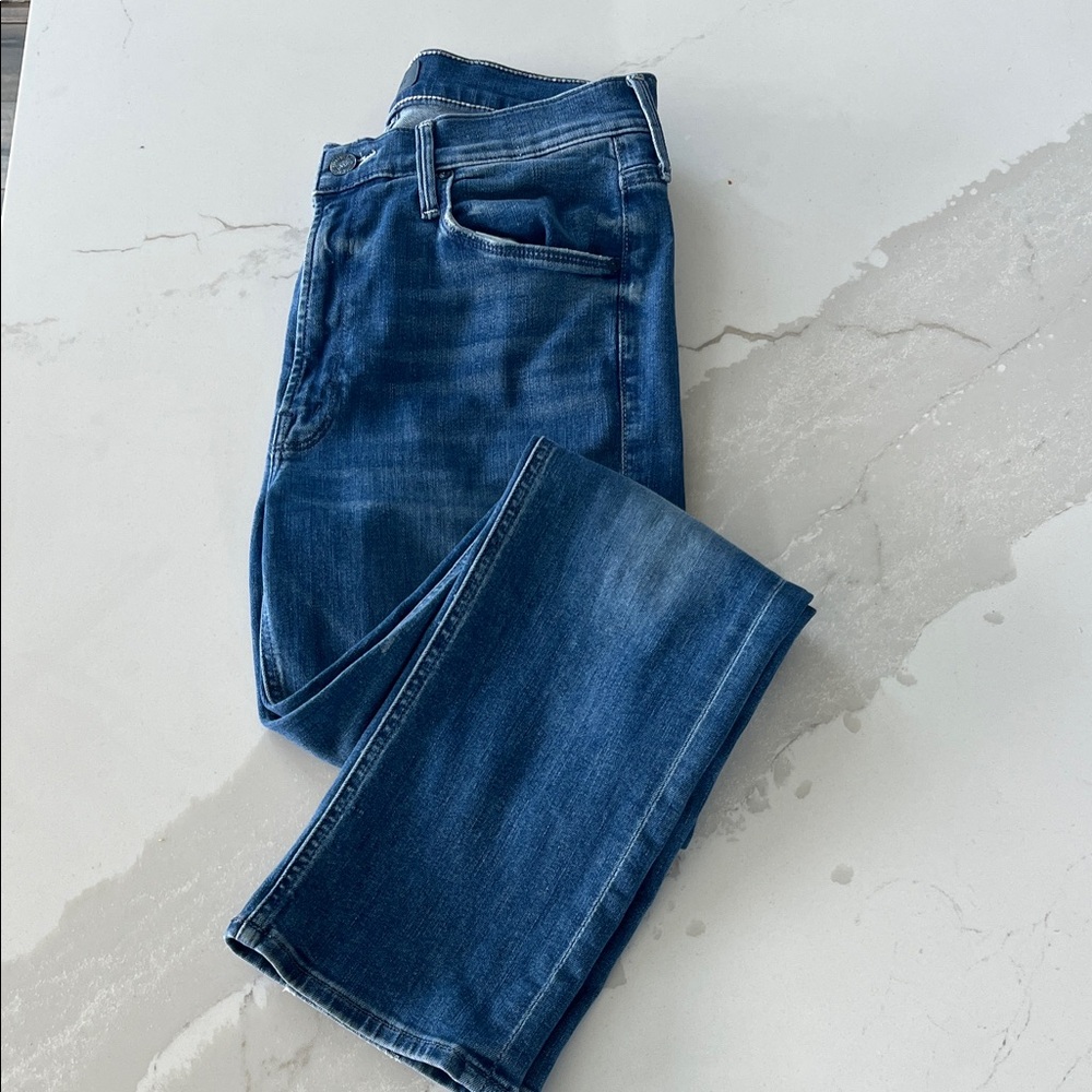 MOTHER mid rise dazzler Jeans - ankle